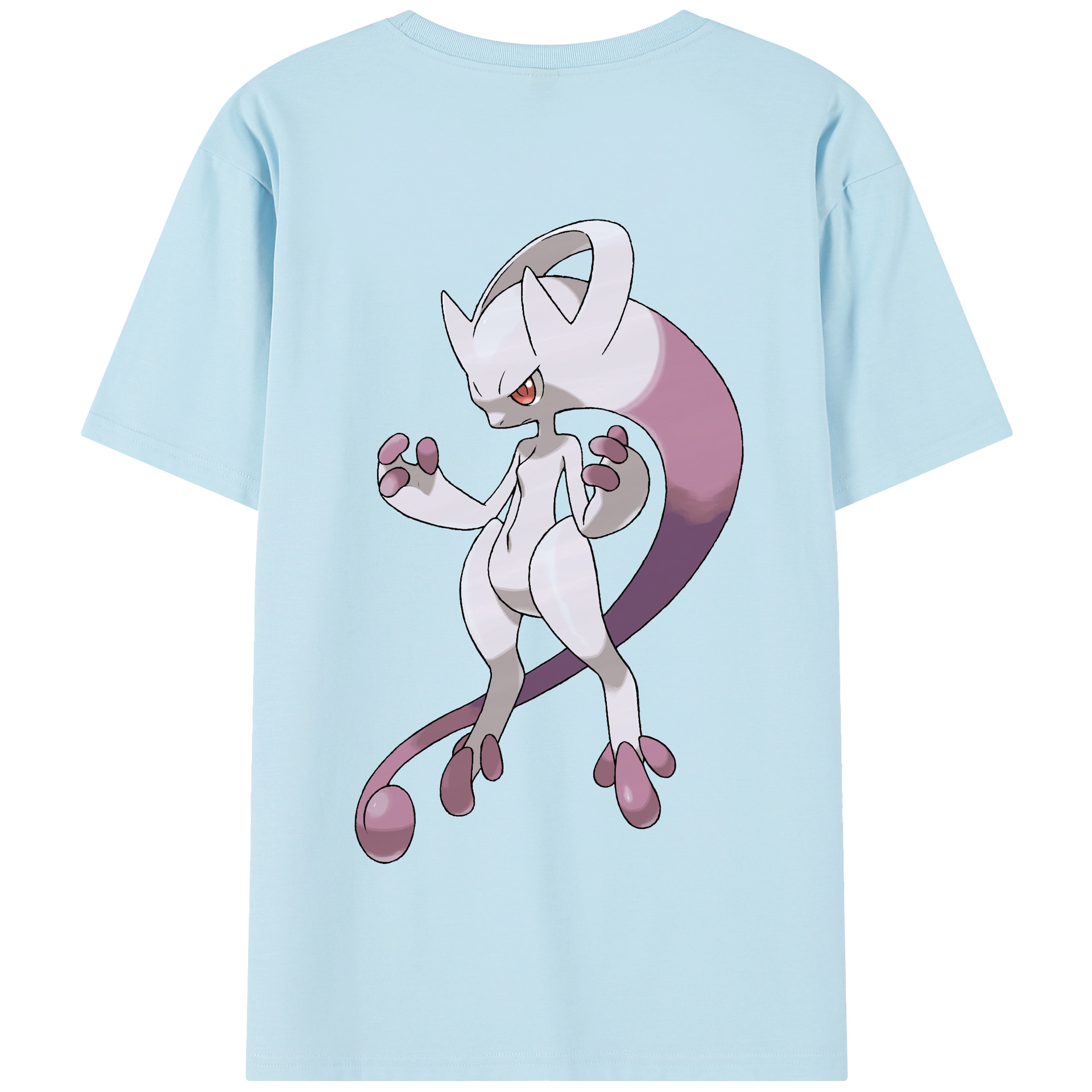 （画像用） ポケットモンスター Pokémon 綿100％半袖Tシャツ（背面プリント）